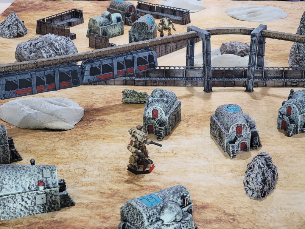 Off the Bench: Scifi Desert Board&nbsp;(6-10mm)